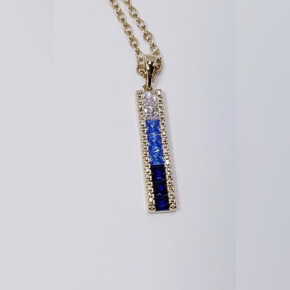 💎BRAND NEW💎 VINCE CAMUTO Tricolor Stone Pendant Necklace - Picture 7 of 11